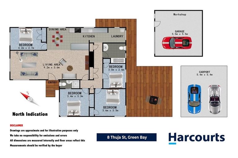 Photo of property in 8 Thuja Street, Green Bay, Auckland, 0604