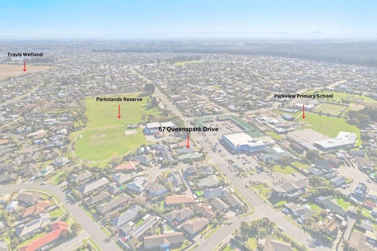 Photo of property in 57 Queenspark Drive, Parklands, Christchurch, 8083