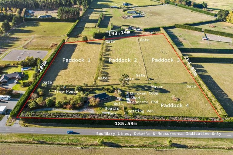 Photo of property in 810 Hoskyns Road, West Melton, Christchurch, 7675