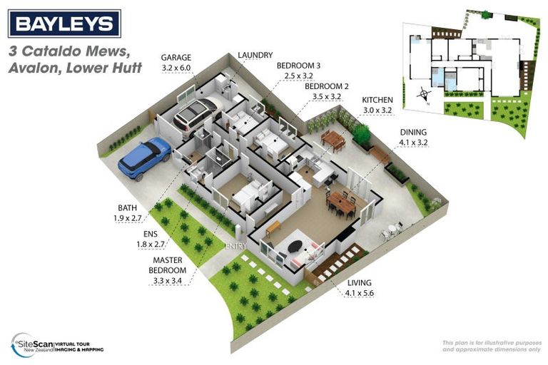 Photo of property in 3 Cataldo Mews, Avalon, Lower Hutt, 5011