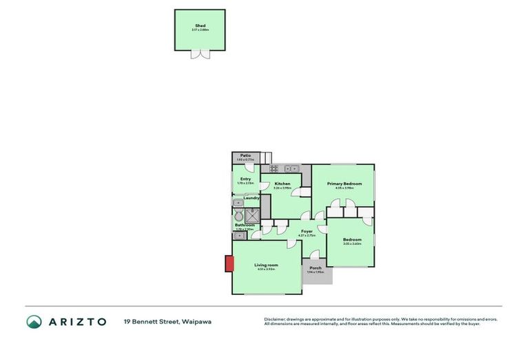 Photo of property in 19 Bennett Street, Waipawa, 4210