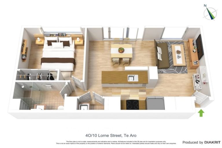 Photo of property in Republic2, 4o/10 Lorne Street, Te Aro, Wellington, 6011