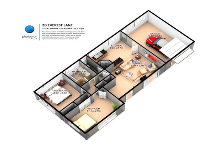 Photo of property in 2b Everest Lane, Cambridge, 3434