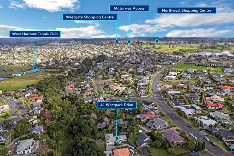 Photo of property in 41 Westpark Drive, West Harbour, Auckland, 0618