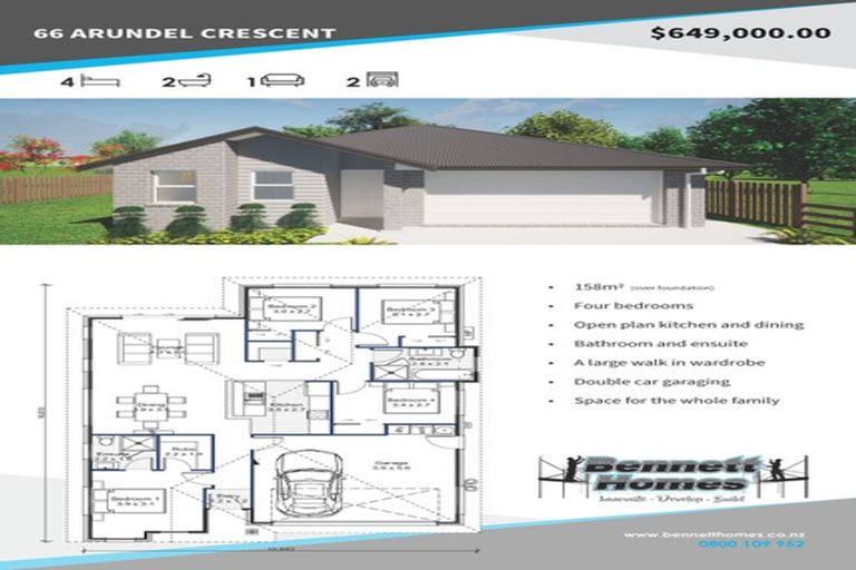 Photo of property in 66 Arundel Crescent, Strathern, Invercargill, 9812