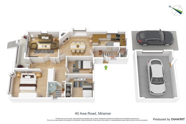 Photo of property in 40 Awa Road, Miramar, Wellington, 6022