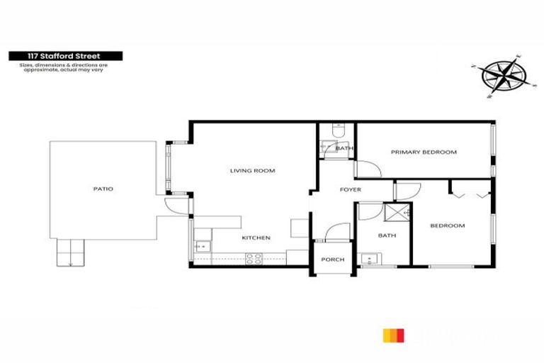 Photo of property in 117 Stafford Street, Dunedin Central, Dunedin, 9016