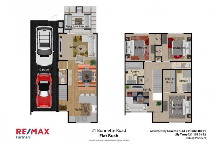 Photo of property in 21 Bonnette Road, Flat Bush, Auckland, 2019