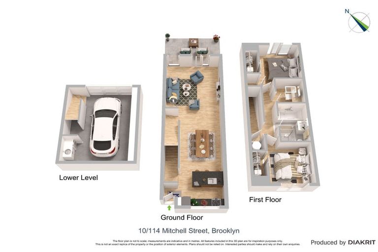 Photo of property in 10/114 Mitchell Street, Brooklyn, Wellington, 6021