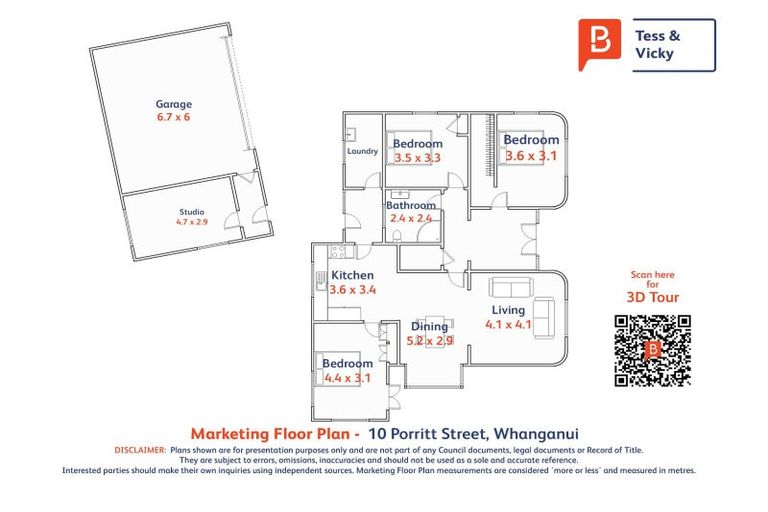 Photo of property in 10 Porritt Street, Saint Johns Hill, Whanganui, 4500