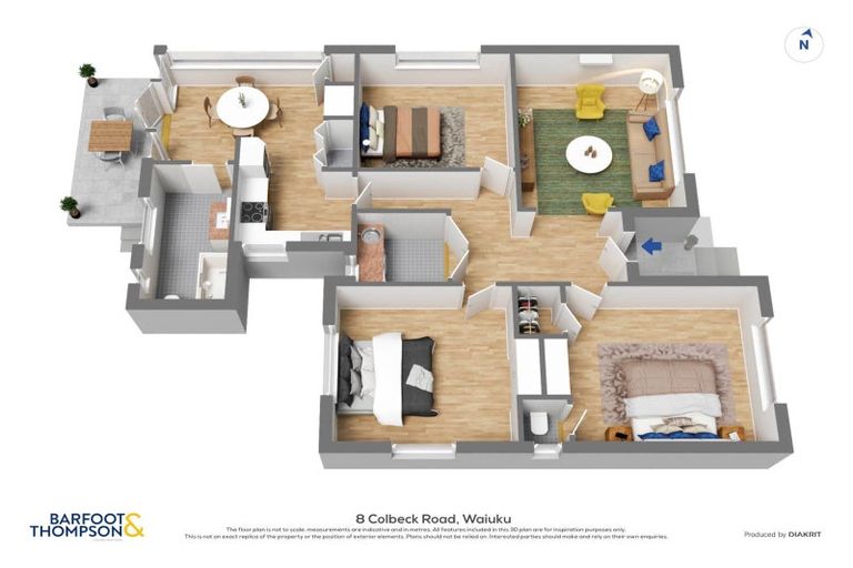 Photo of property in 8 Colbeck Road, Awhitu, 2684