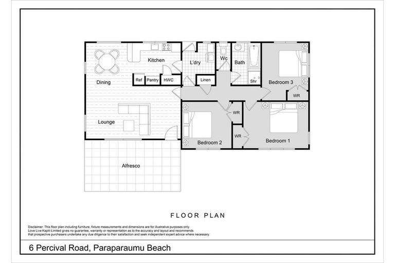 Photo of property in 6 Percival Road, Paraparaumu Beach, Paraparaumu, 5032