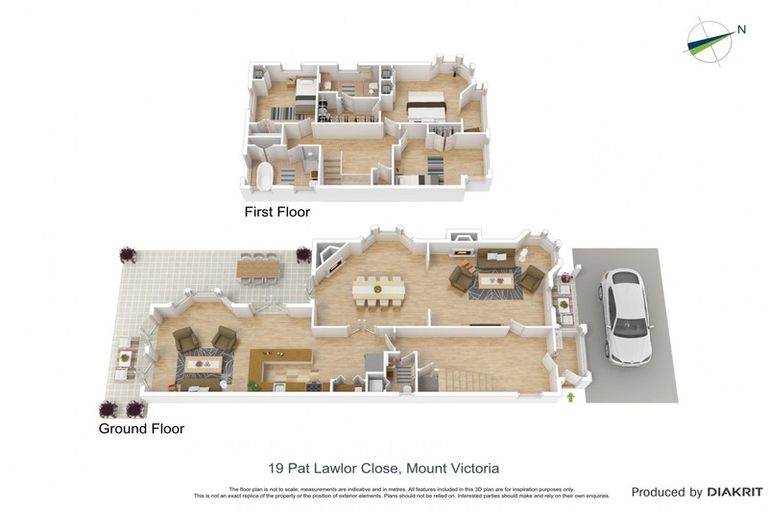 Photo of property in 19 Brougham Street, Mount Victoria, Wellington, 6011