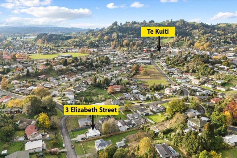 Photo of property in 3 Elizabeth Street, Te Kuiti, 3910