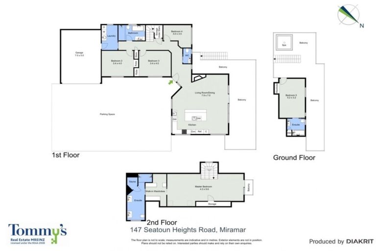 Photo of property in 147 Seatoun Heights Road, Miramar, Wellington, 6022