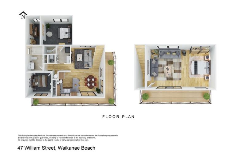 Photo of property in 47 William Street, Waikanae Beach, Waikanae, 5036