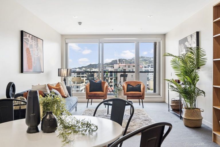 Photo of property in Monument Apartments, 8f/245 Wakefield Street, Te Aro, Wellington, 6011