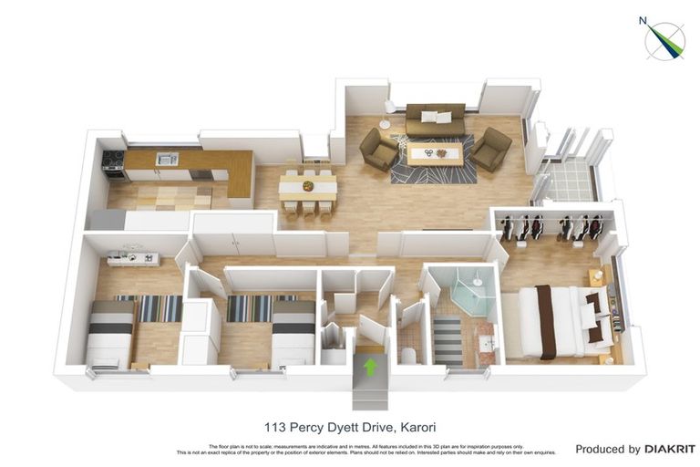 Photo of property in 113 Percy Dyett Drive, Karori, Wellington, 6012