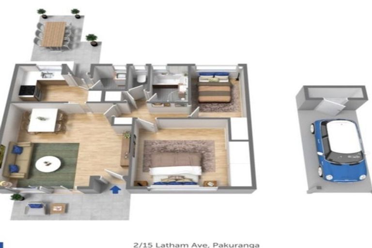 Photo of property in 2/15 Latham Avenue, Pakuranga, Auckland, 2010