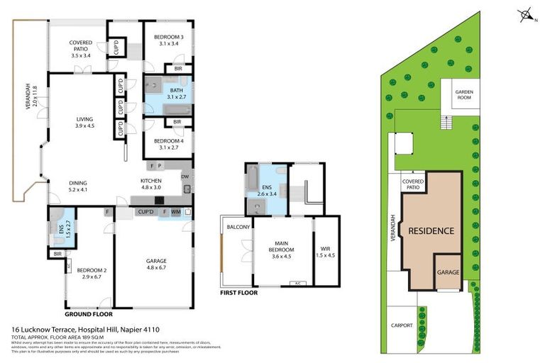 Photo of property in 16 Lucknow Terrace, Hospital Hill, Napier, 4110