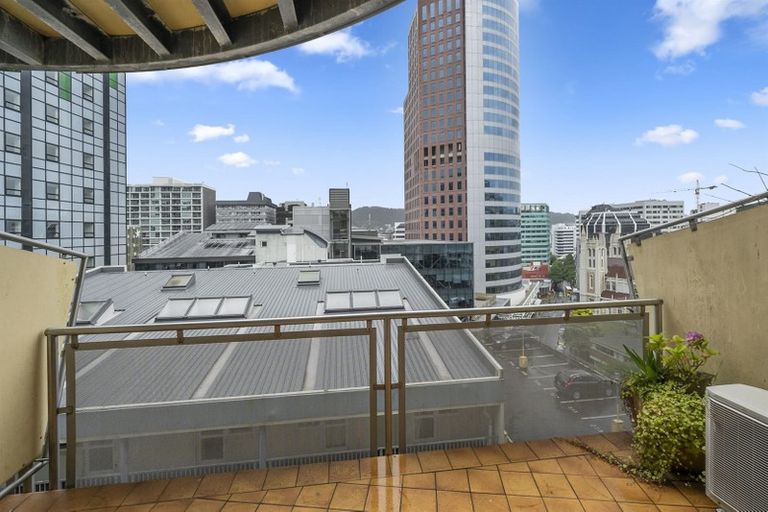 Photo of property in Sirocco Apartments, 612/8 Church Street, Wellington Central, Wellington, 6011
