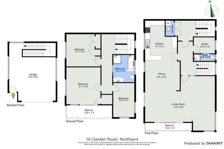 Photo of property in 16 Garden Road, Northland, Wellington, 6012