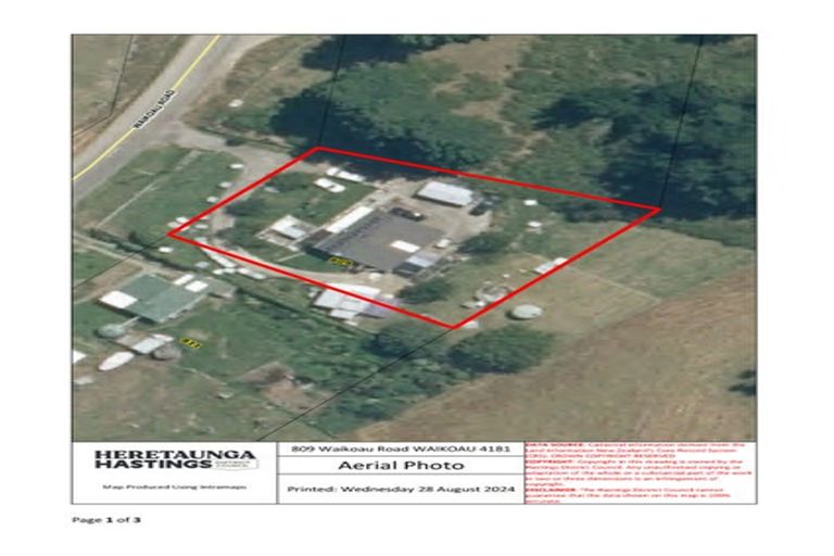 Photo of property in 809 Waikoau Road, Tangoio, Napier, 4181