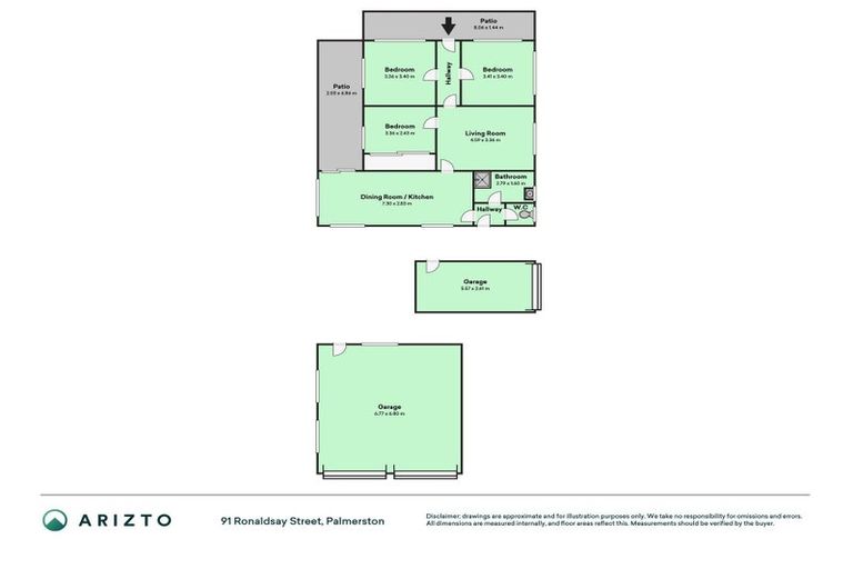 Photo of property in 91 Ronaldsay Street, Palmerston, 9430