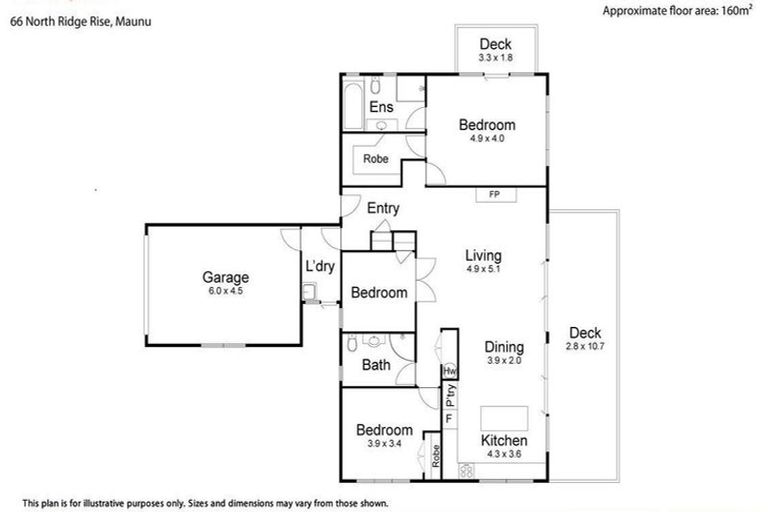 Photo of property in 66 North Ridge Rise, Maunu, Whangarei, 0179