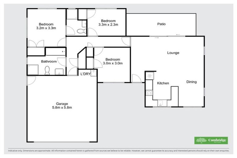 Photo of property in 4a Grace Avenue, Leamington, Cambridge, 3432