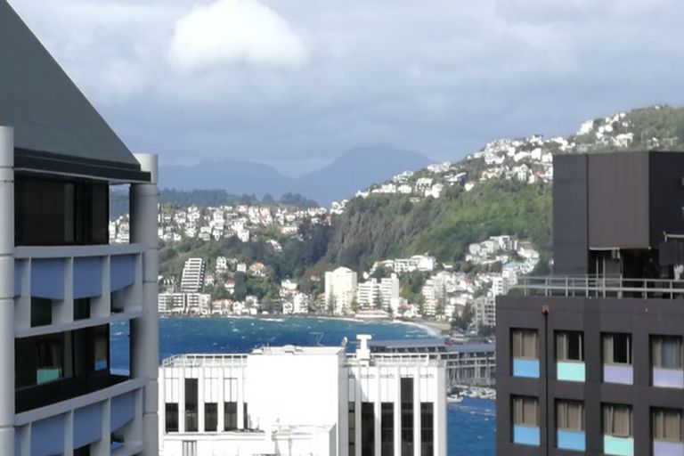 Photo of property in Terrace Heights Apartments, 10c/163 The Terrace, Wellington Central, Wellington, 6011