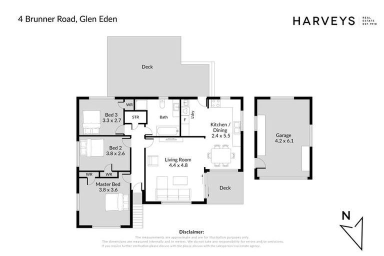 Photo of property in 4 Brunner Road, Glen Eden, Auckland, 0602