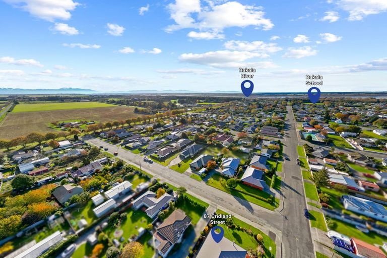 Photo of property in 87 Cridland Street, Rakaia, 7710