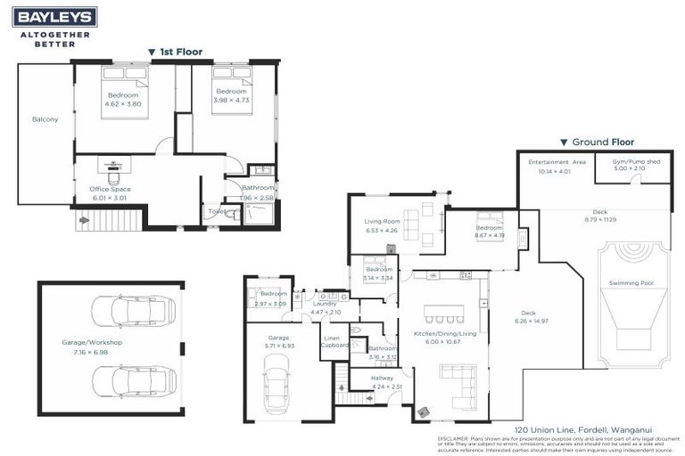 Photo of property in 120 Union Line, Fordell, Whanganui, 4572