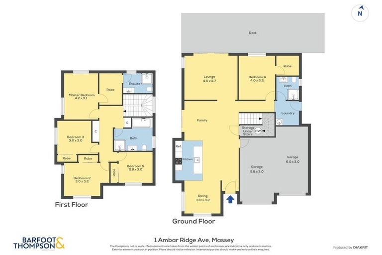 Photo of property in 1 Ambar Ridge Avenue, Massey, Auckland, 0614