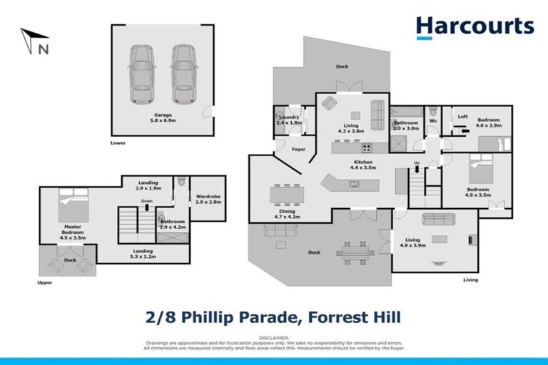 Photo of property in 2/8 Phillip Parade, Forrest Hill, Auckland, 0620