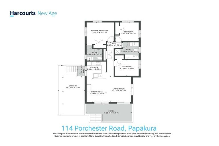 Photo of property in 114 Porchester Road, Papakura, 2110