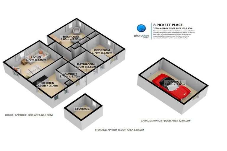 Photo of property in 8 Pickett Place, Morrinsville, 3300