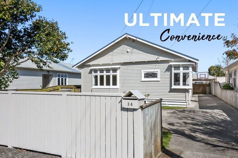 Photo of property in 34 Pilmuir Street, Hutt Central, Lower Hutt, 5010