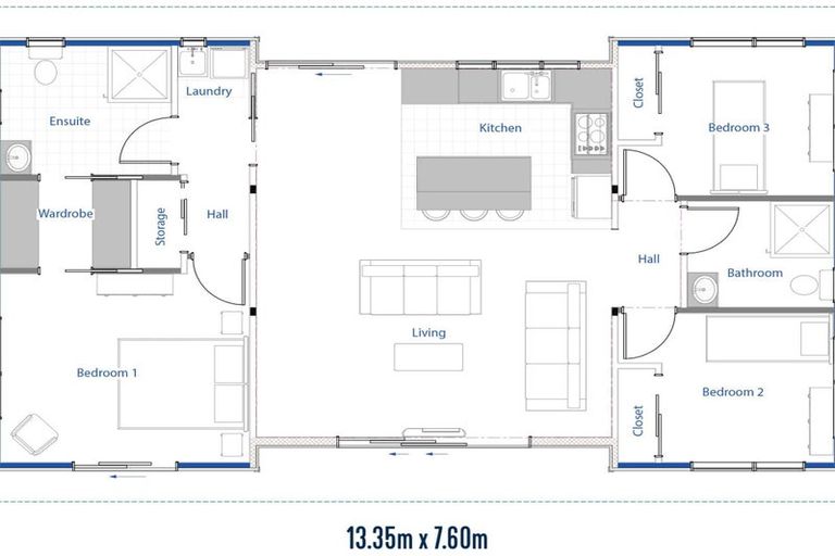 Photo of property in 6 Dustin Street, Foxton Beach, Foxton, 4815