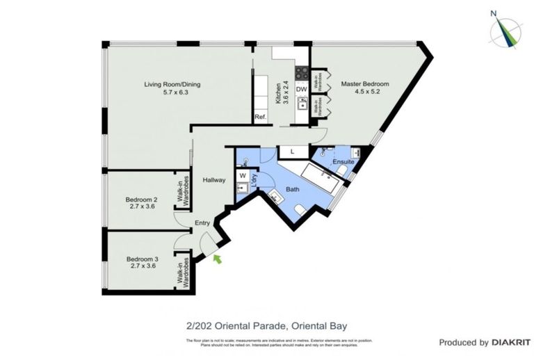 Photo of property in Clifton Towers, 202 Oriental Parade, Oriental Bay, Wellington, 6011