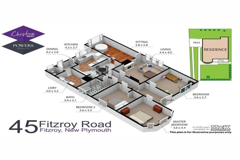 Photo of property in 45 Fitzroy Road, Fitzroy, New Plymouth, 4312