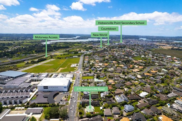 Photo of property in 277 Hobsonville Road, Hobsonville, Auckland, 0618