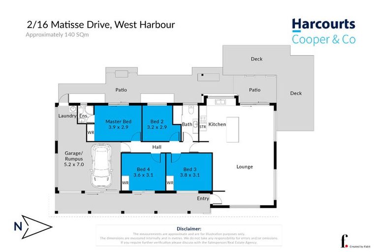 Photo of property in 2/16 Matisse Drive, West Harbour, Auckland, 0618
