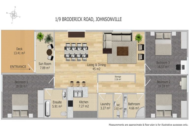 Photo of property in 1/9 Broderick Road, Johnsonville, Wellington, 6037