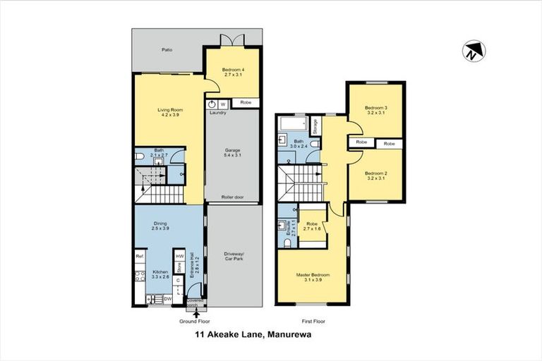 Photo of property in 11 Akeake Lane, Manurewa, Auckland, 2102