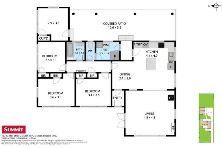 Photo of property in 153 Fairfax Street, Murchison, 7007