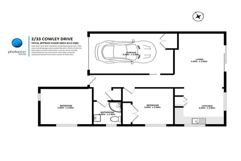 Photo of property in 2/33 Cowley Drive, Temple View, Hamilton, 3218