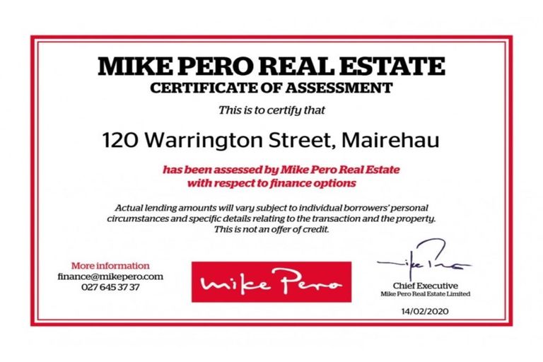 Photo of property in 120 Warrington Street, Mairehau, Christchurch, 8013