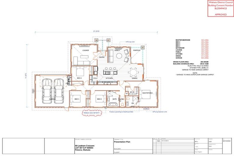 Photo of property in 69 Leathem Crescent, Pokeno, 2402